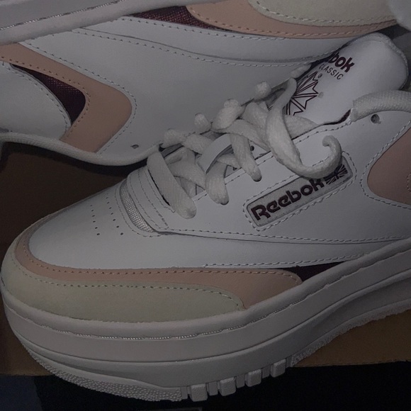 REEBOK CLUB C EXTRA PLATFORM CASUAL SHOES - Picture 7 of 10